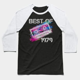 41th Birthday Gift 1979 Vintage casette best of 41 Years Baseball T-Shirt